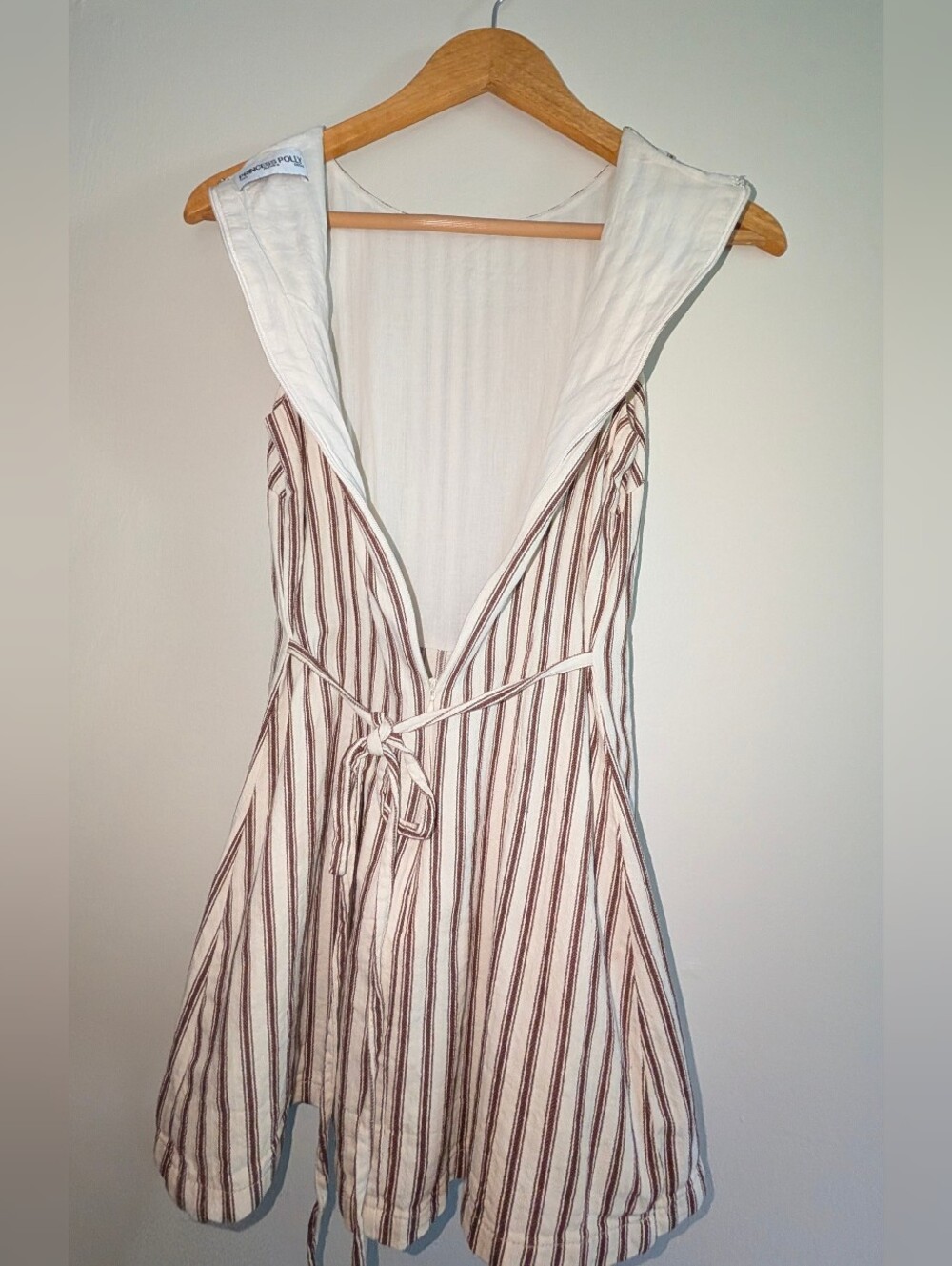 Princess Polly White and Black Striped Mini Dress - Picture 8 of 10